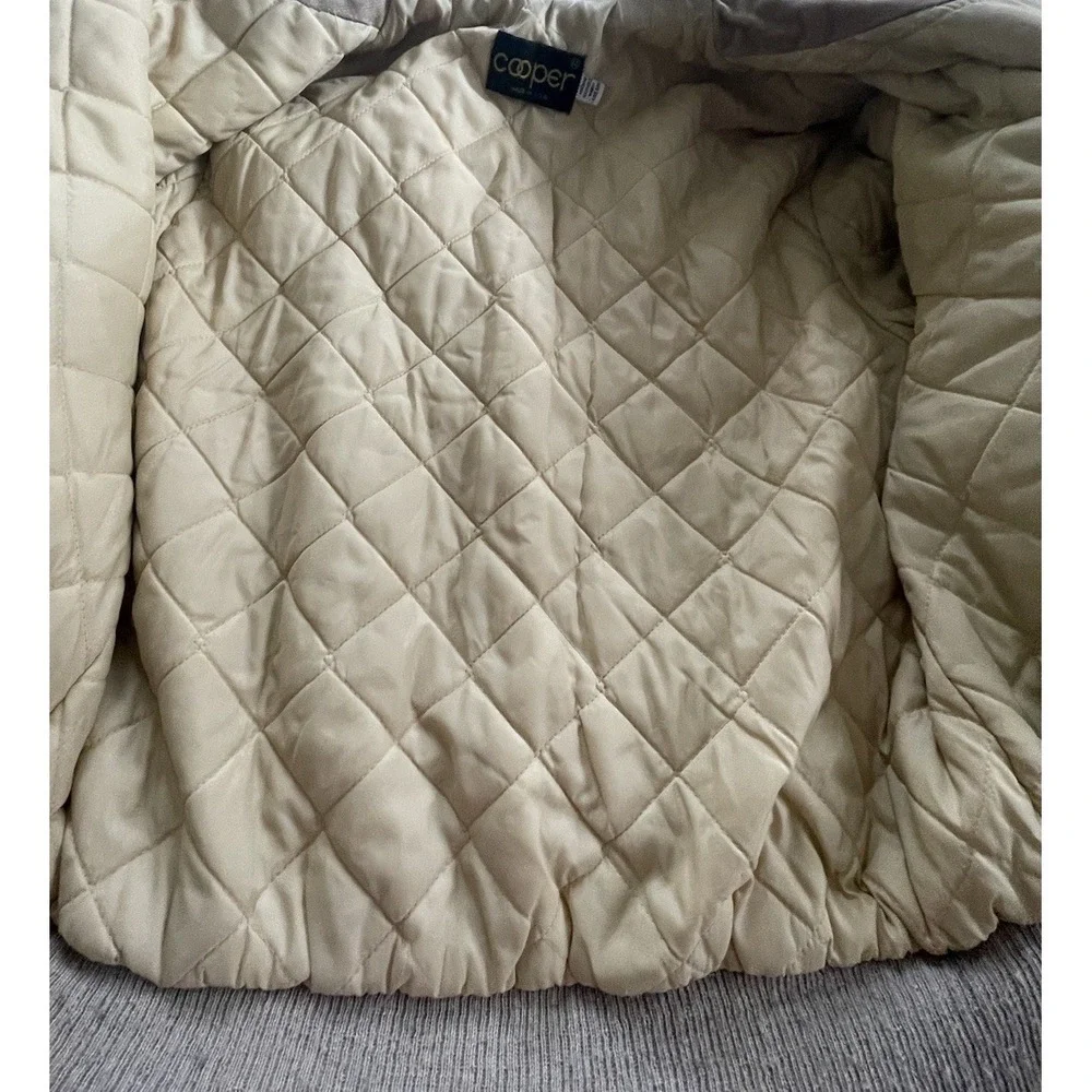 Vintage 70s Cooper Sportswear Corduroy Bomber Jacket Men's Sz 46 XL New York USA